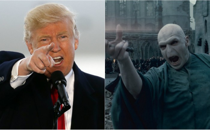 Vem sa det – Donald Trump eller Lord Voldemort?