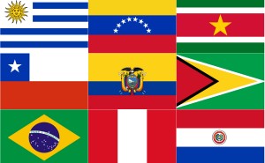 Har du koll på flaggorna i Sydamerika?