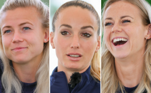 Vilka placering har damerna i svenska fotbollslandslaget?